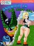 Android 18 Goes Inside Cell (gedecomix cover)