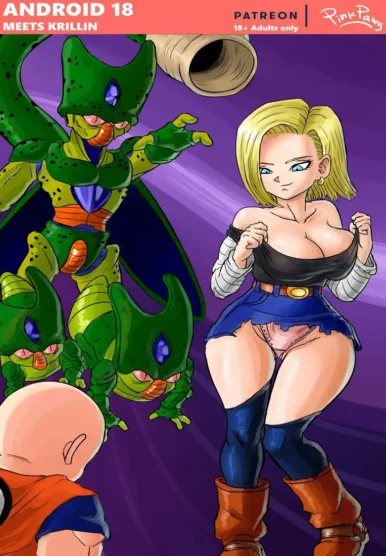Android 18 Meets Krillin [Pink Pawg]