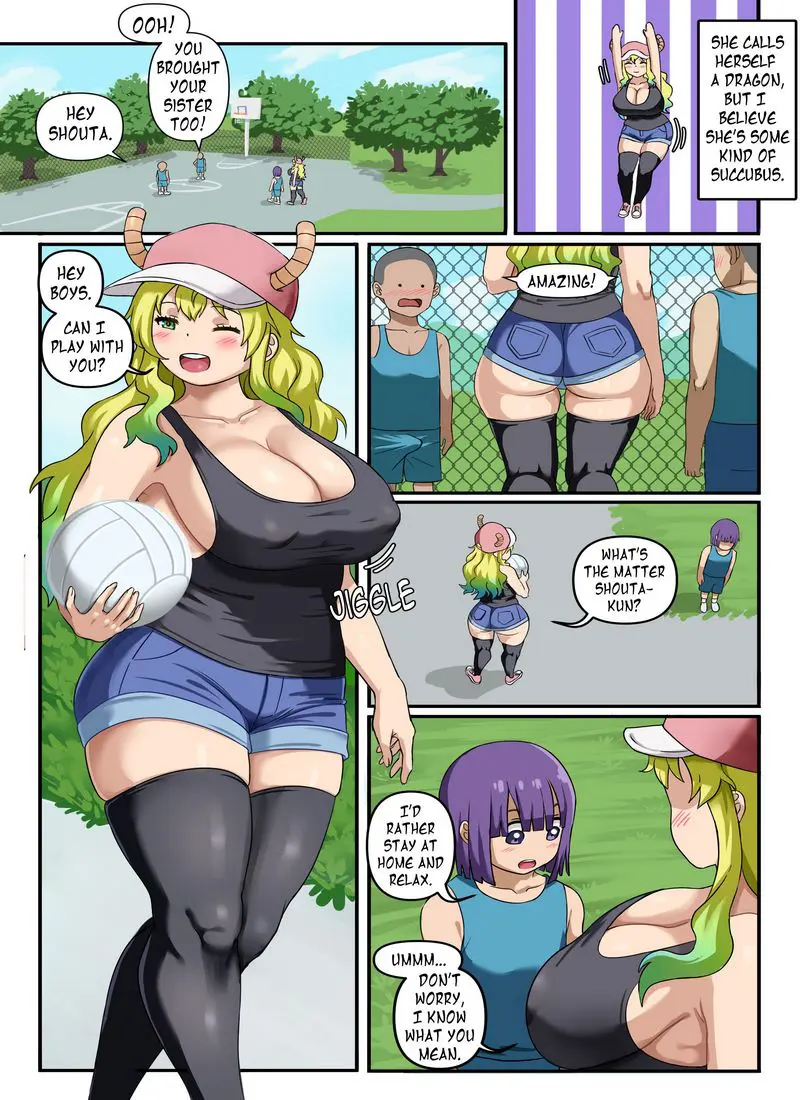 Lucoa (Miss Kobayashi's Dragon Maid) [Pink Pawg] - Porn Comic