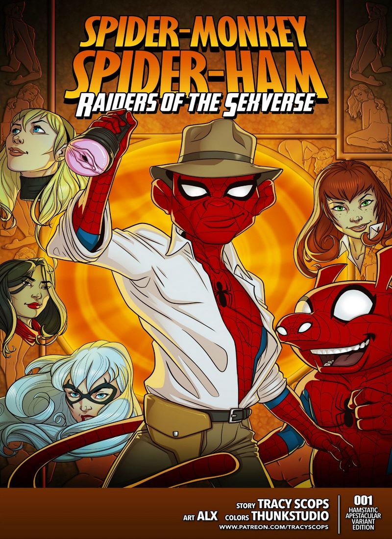 Raiders Of The Sexverse [Tracy Scops] (gedecomix cover)