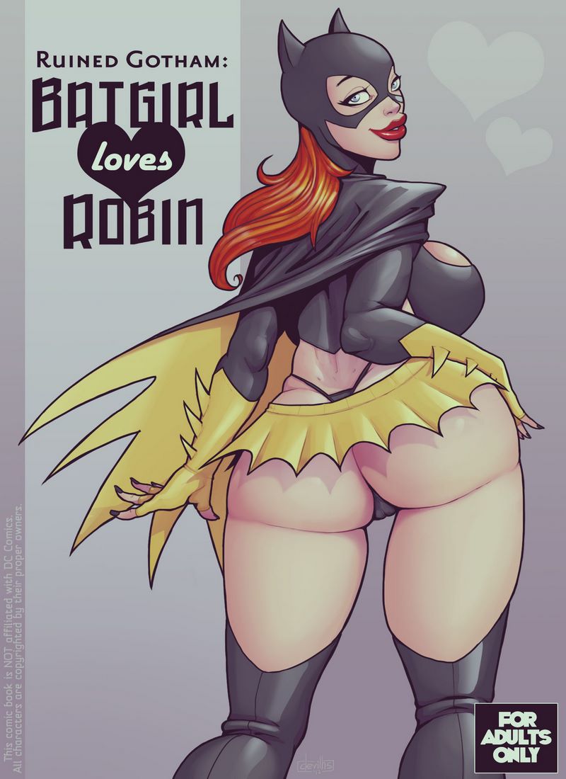 Ruined Gotham – Batgirl Loves Robin (gedecomix cover)