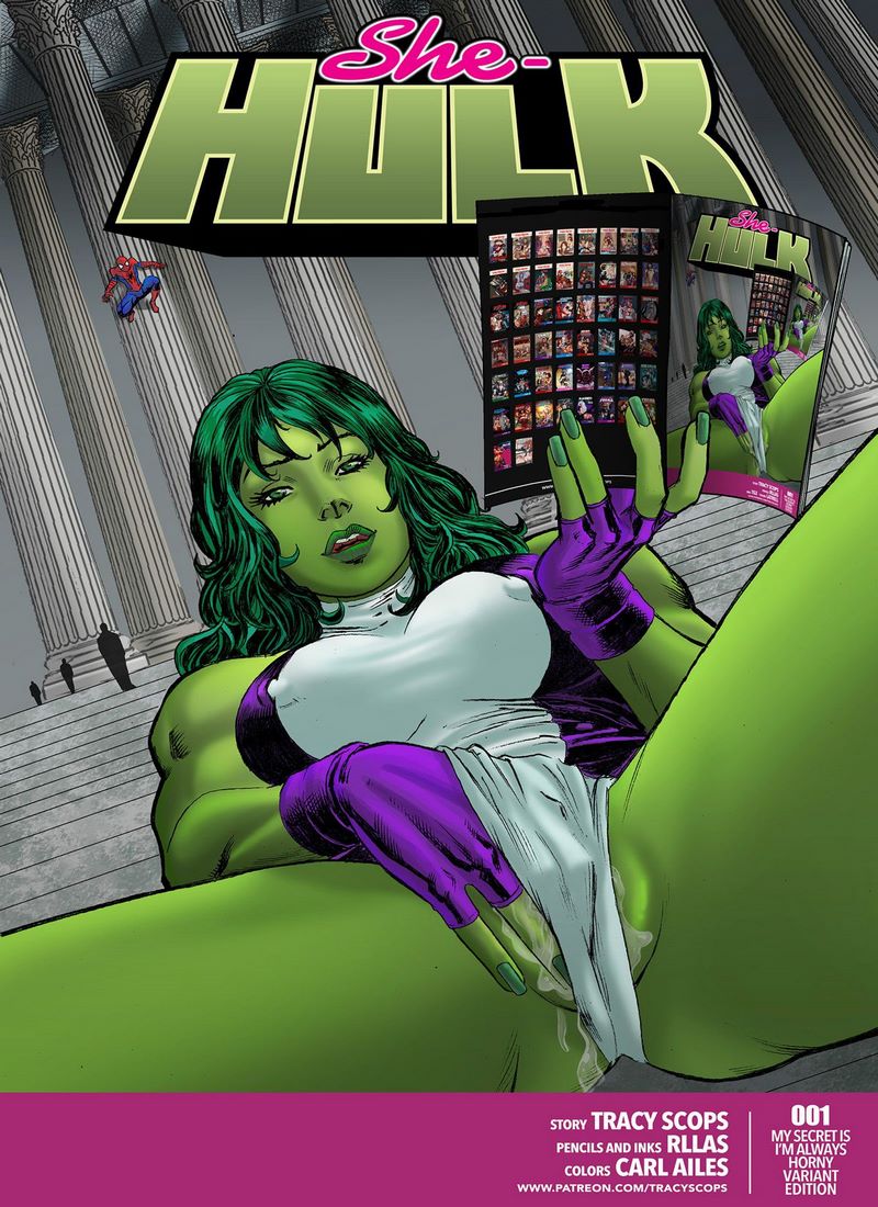She-Hulk [Tracy Scops] (gedecomix cover)