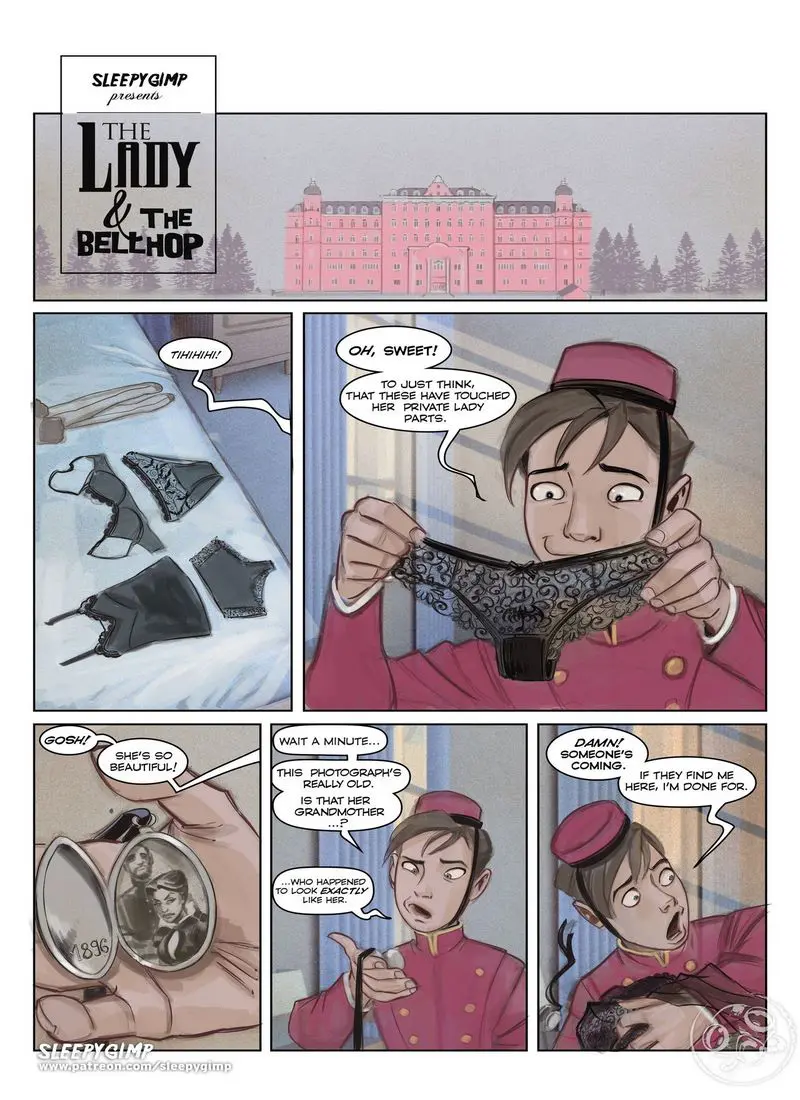 The Lady & The Bellhop [Sleepy Gimp] - Porn Comic