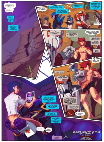 Whutt Whutt In The Autobutt [Fred Perry] (gedecomix cover)