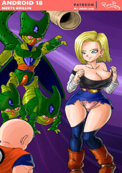 Android 18 meets Krillin – Dragon Ball Z [Pink Pawg]