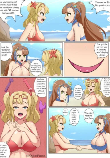 Beatrice y Zeta [Fake Face]
