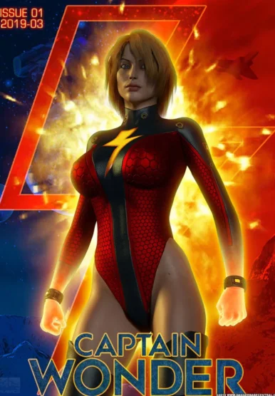 Captain Wonder! [Dangerbabecentral]