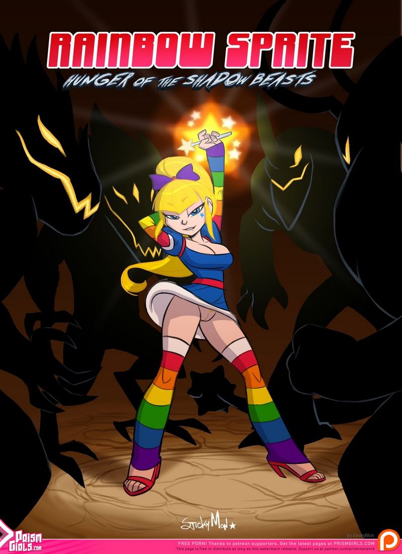 Rainbow Sprite- Hunger Of The Shadow Beasts (gedecomix cover)