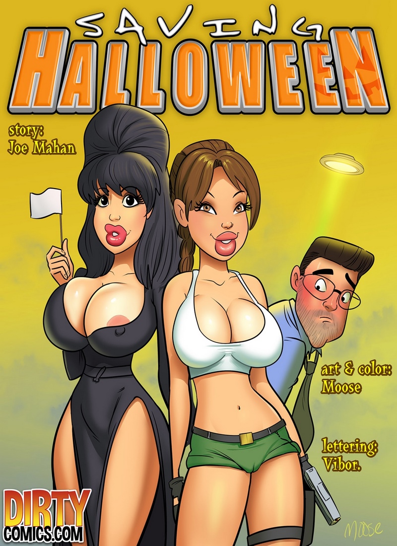 Saving Halloween [Dirty Comics] (gedecomix cover)