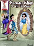 Snowden White and The Evil Queen (gedecomix cover)