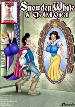 Snowden White and The Evil Queen (gedecomix cover)