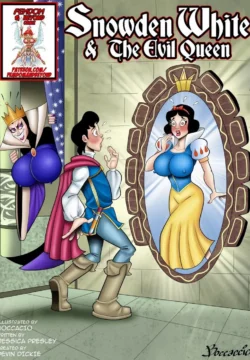 Snowden White and The Evil Queen [Devin Dickie]