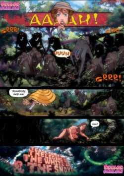 The Legend Of The White Ape And The Snake [Tease Comix]