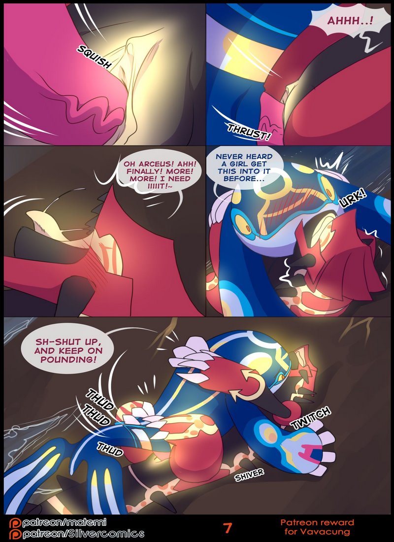 Groudon X Kyogre (gedecomix)