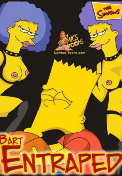 BART ENTRAPPED [Comics Toons]