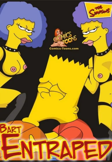 BART ENTRAPPED [Comics Toons]