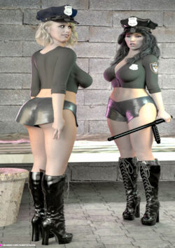 Cop Ass by Saintstiefel
