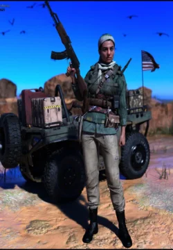 Farah Karim in Make Love Not War [Colmarq]