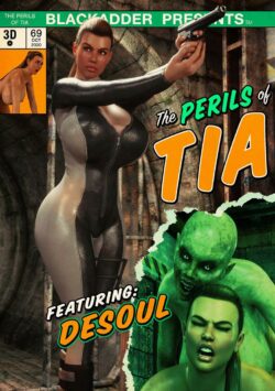 The Perils Of Tia (GEDE Comix cover)