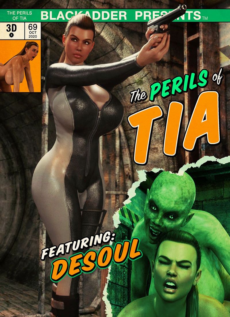 The Perils Of Tia (GEDE Comix cover)