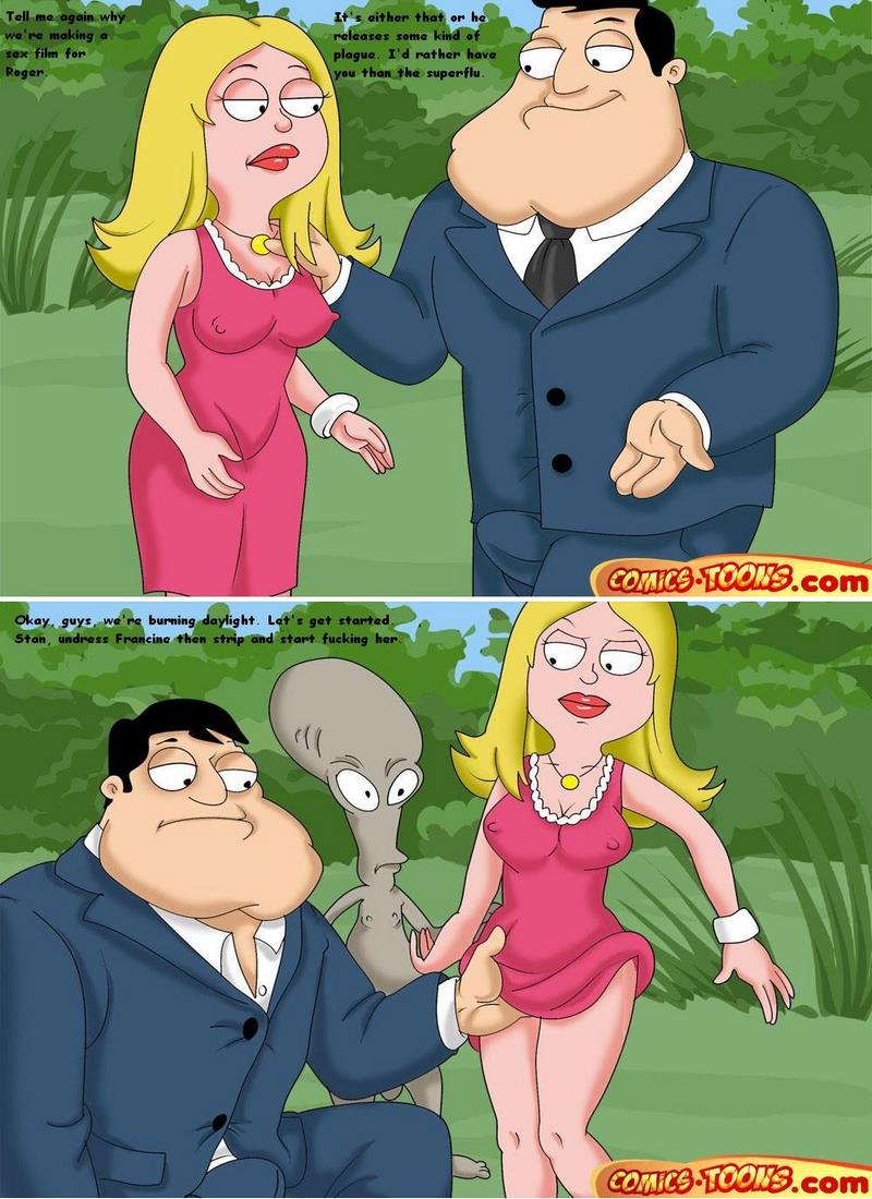 American Dad! (GEDE Comix cover)