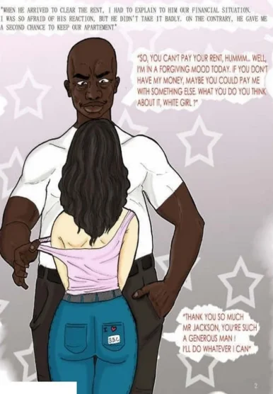 Christy’s Rent [IllustratedInterracial]