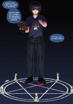 How Not To Summon A Demon (GEDE Comix cover)