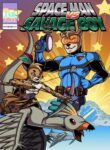 Space Man -vs- Savage Boy (GEDE Comix cover)