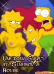 Unbidden Guest At Simpson’s House (GEDE Comix cover)