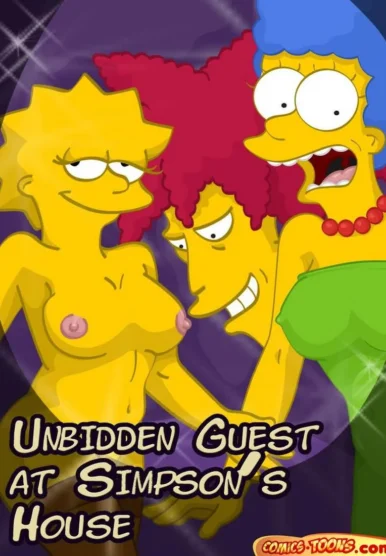 Unbidden Guest At Simpson’s House [Comics-Toons]