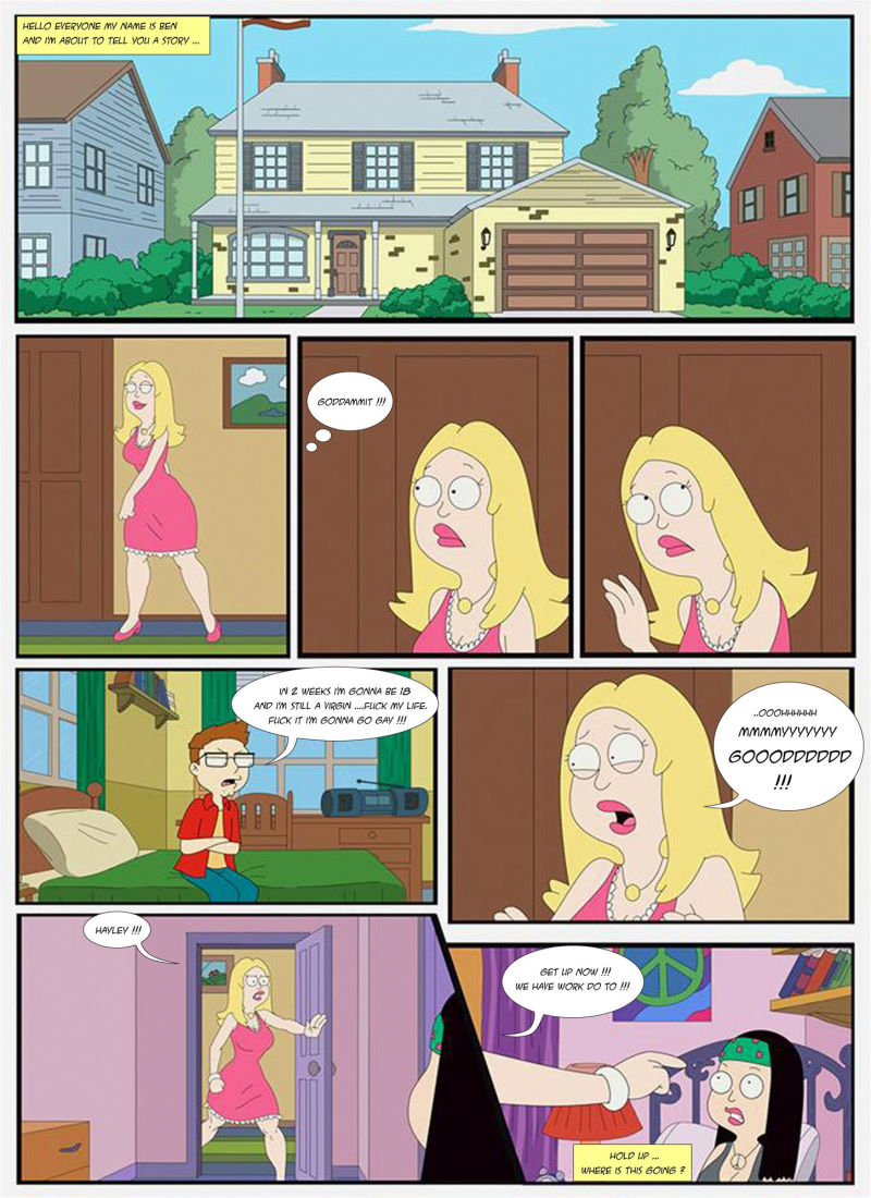 800px x 1100px - American Dad Family Fun [Grigori] - Porn Comic