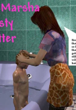 Auntie Marsha the Busty Babysitter