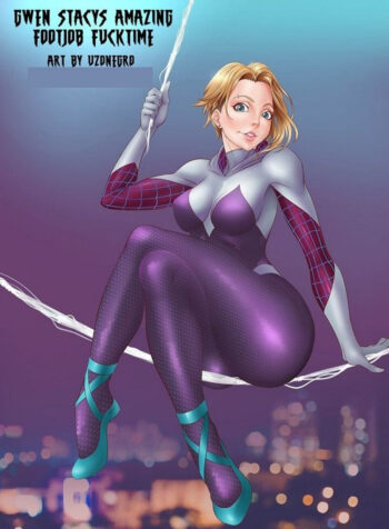 Gwen Stacy's Amazing Footjob Fucktime (Spider-Man) [Uzonegro]