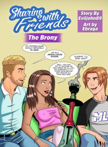 Sharing with Friends- The Brony