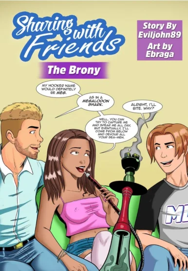 Sharing with Friends- The Brony