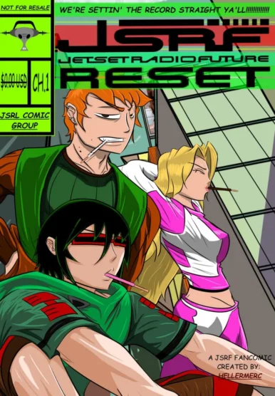 Jet Set Radio Future- Reset [ jsrl comics]