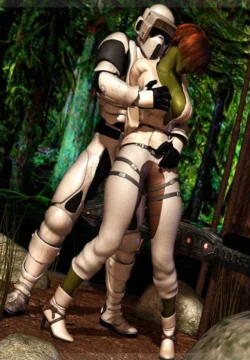 Star Wars Storm Troopers DP Sexy Alien Girl [Mongo Bongo]
