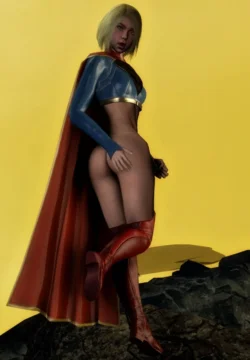SuperGirl vs the husk (Supergirl) [darkcet]
