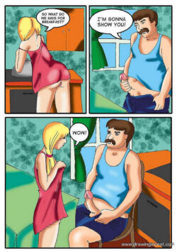 She likes such a breakfast [Drawingincest]