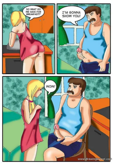 She likes such a breakfast [Drawingincest]