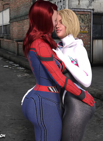 Spider-Gwen X Rhino (Spider-Man) [MegaParodies]