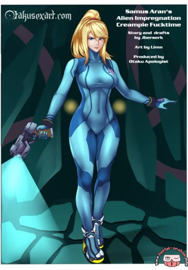 Samus Aran's Alien Impregnation Creampie Fucktime [Jberserk]