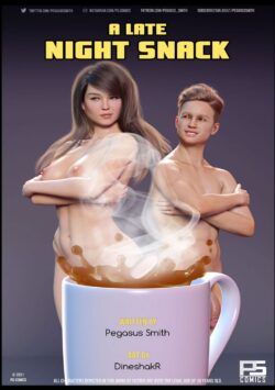A Late Night Snack- Pegasus Smith (GEDE Comix cover)