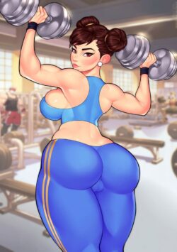 Ange1Witch – Chun-li TightPants (GEDE Comix cover)