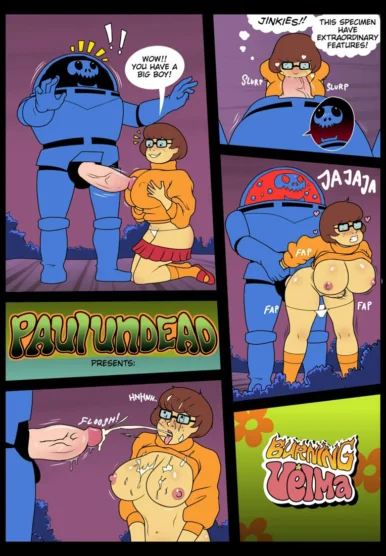 Burning Velma (Scooby-Doo) [Paul Undead]