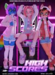 High Scores [KaylaFox] (GEDE Comix cover)