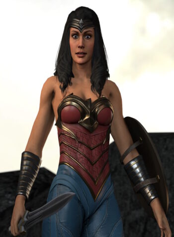 Wonder Woman x Link [3Dhentaihero]
