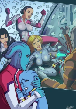 Mass Effect In Lesbian Orgy [Arabatos]