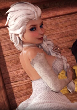 Elsa with horse – Rasmus the owl