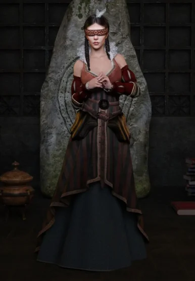 Anya Taylor-Joy cosplay Philippa Eilhart [ProneToClone]